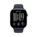 Apple Watch Series 12 GPS + Cellular 46mm Space Grey Aluminium Case with Navy Blue Sport Band - M/L
