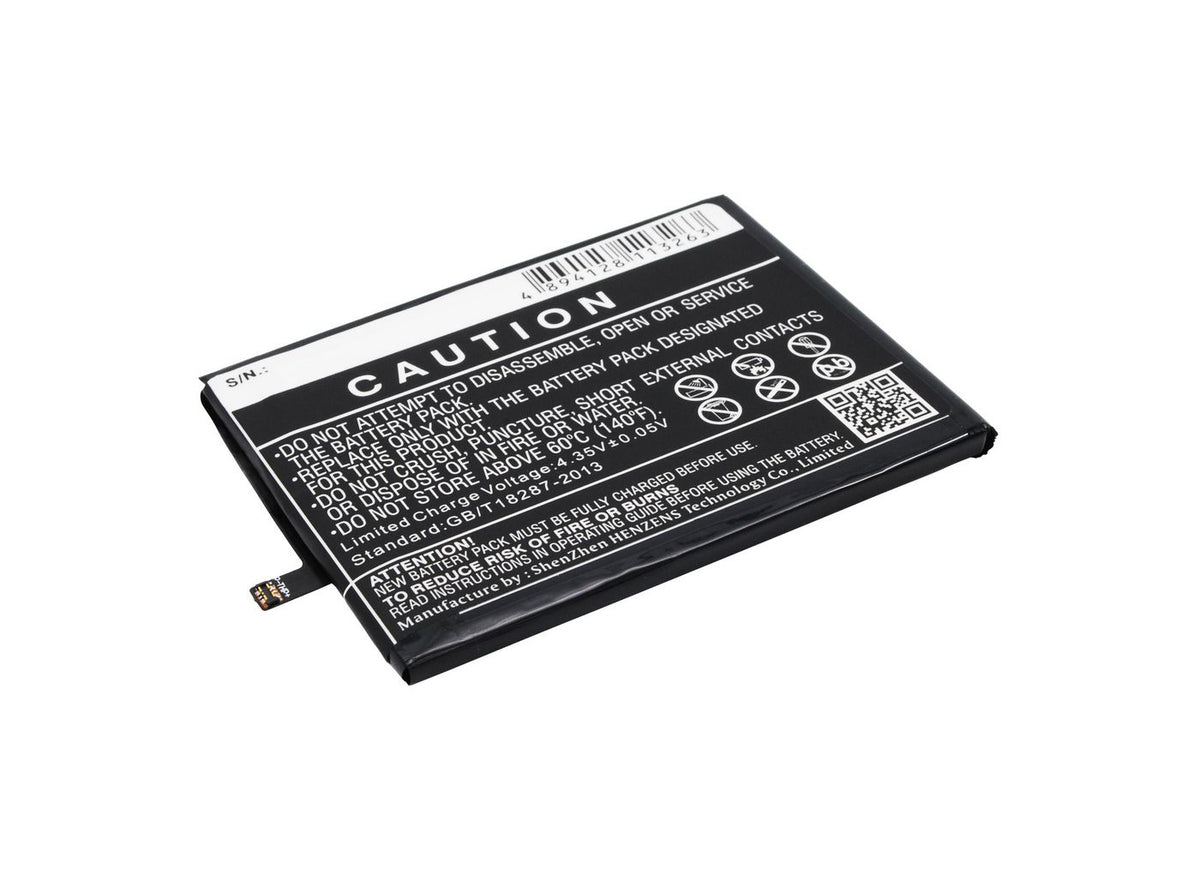 CoreParts Battery 11.40Wh Li-ion 3.8V 3000mAh for Wiko Mobile 11.4Wh Li-ion 3.8V 3000mAh TLP15J15, TLP15J30, TLP15L27, TLP16F14