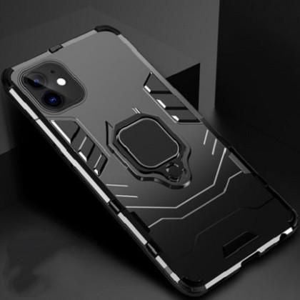 CoreParts Case for iPhone 11 With Ring Holder(Work with Magnetic Car Mount) Anti-Scratch Shock-Absorption Case Full Body Protective