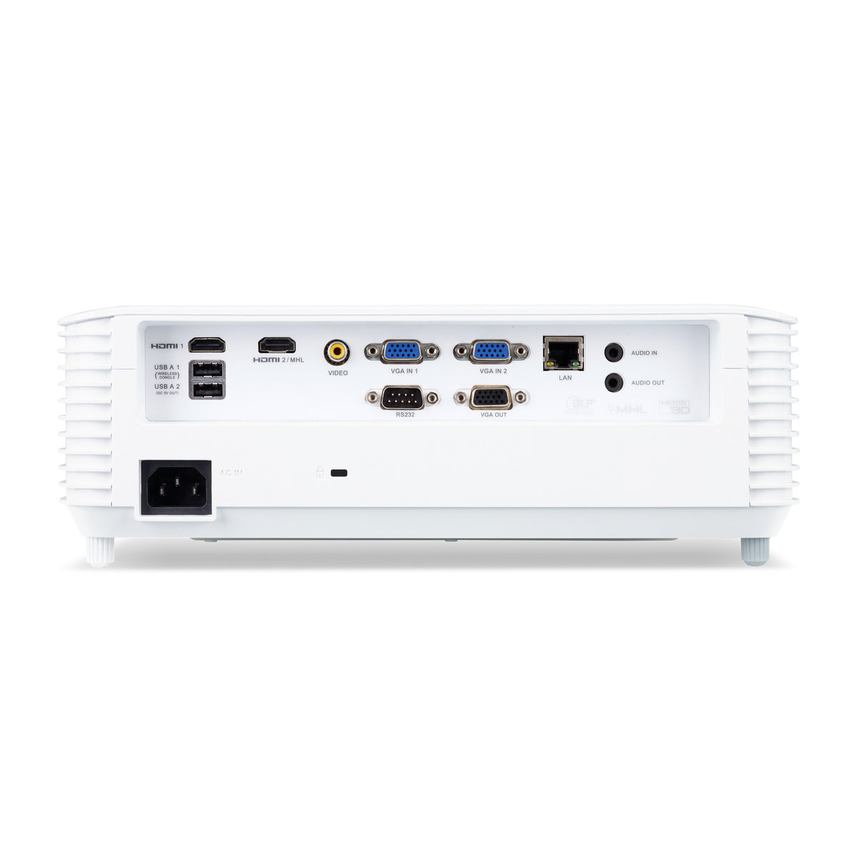 Acer Education S1386WH data projector Standard throw projector 3600 ANSI lumens DLP 720p (1280x720) White