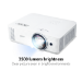 Acer Home H6518STi projector (DLP 3D, 1080p, 3500Lm)