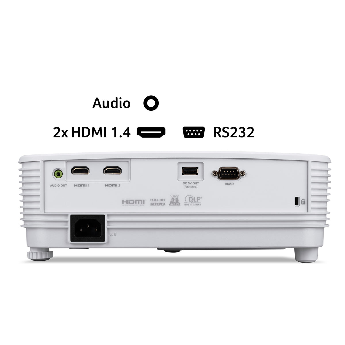 Acer H6542 1080 CarryCase EU/UK HDMI Standard throw projector 4000 ANSI lumens DLP 1080p (1920x1080)