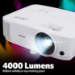 Acer H6542 1080 CarryCase EU/UK HDMI Standard throw projector 4000 ANSI lumens DLP 1080p (1920x1080)