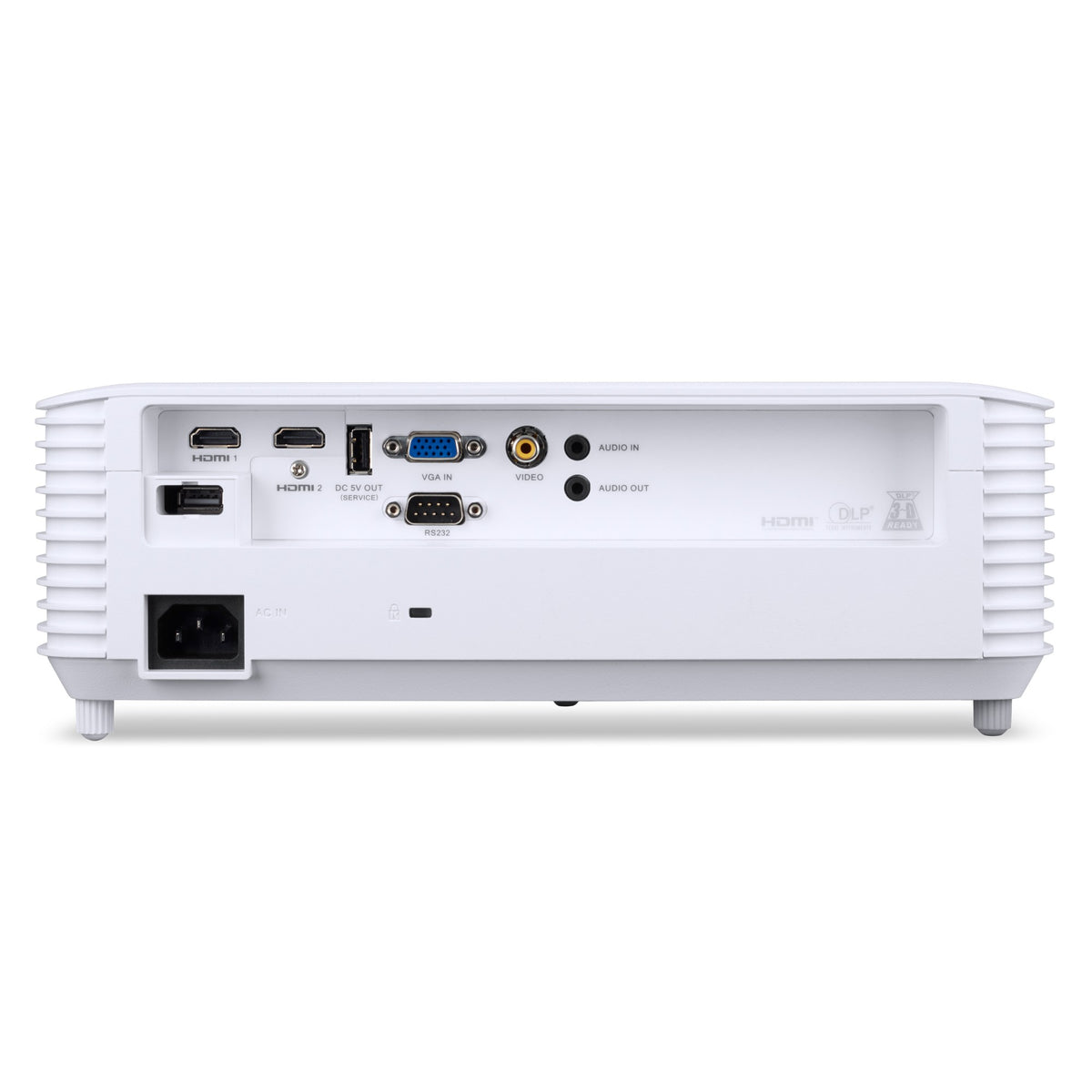 Acer Business P1258i – 4800 ANSI Lumens, XGA 4:3 DLP, 1.3x Zoom, 20,000:1 Contrast, Wireless Casting