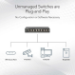 NETGEAR MS105-100EUS network switch Unmanaged 2.5G Ethernet (100/1000/2500) Power over Ethernet (PoE) 1U