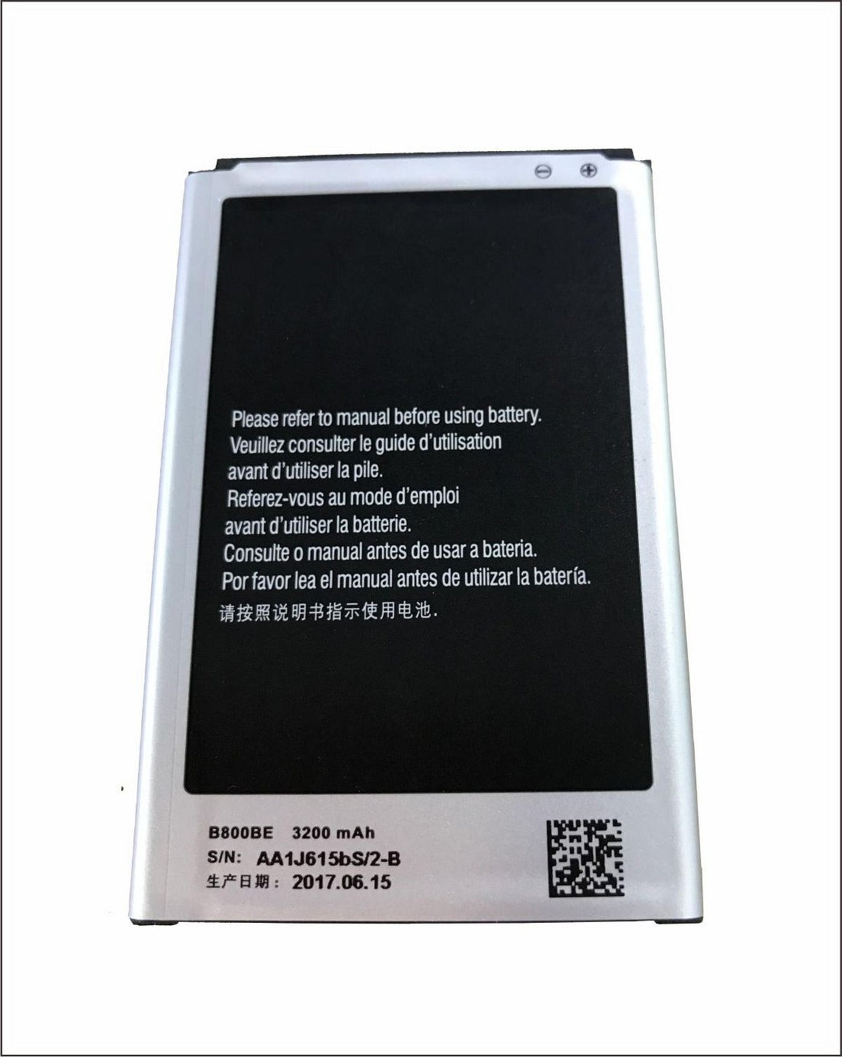 CoreParts Battery 12.16Wh Li-ion 3.8V 3200mAh for Samsung Mobile 12.16Wh Li-ion 3.8V 3200mAh Samsung Galaxy Note 3 Series, without LOGO