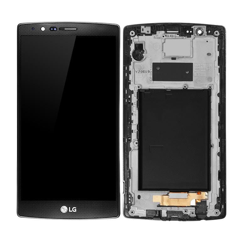 CoreParts LCD Screen and Digitizer with Front Frame Assembly for LG G4 H815 Black and Digitizer with Front Frame Assembly