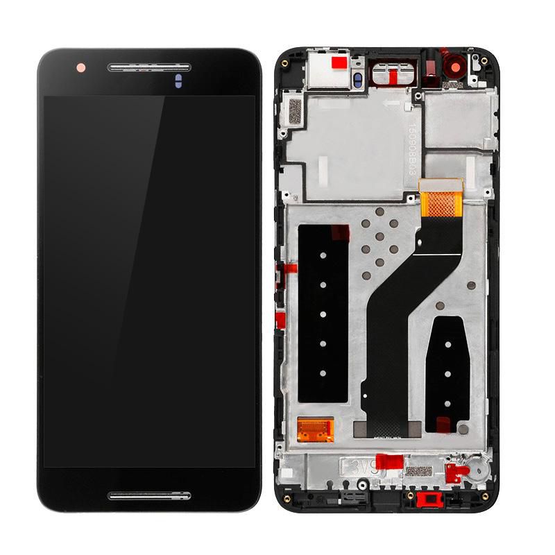 CoreParts LCD Screen and Digitizer with Front Frame Assembly Black Digitizer with Front Frame Assembly Black