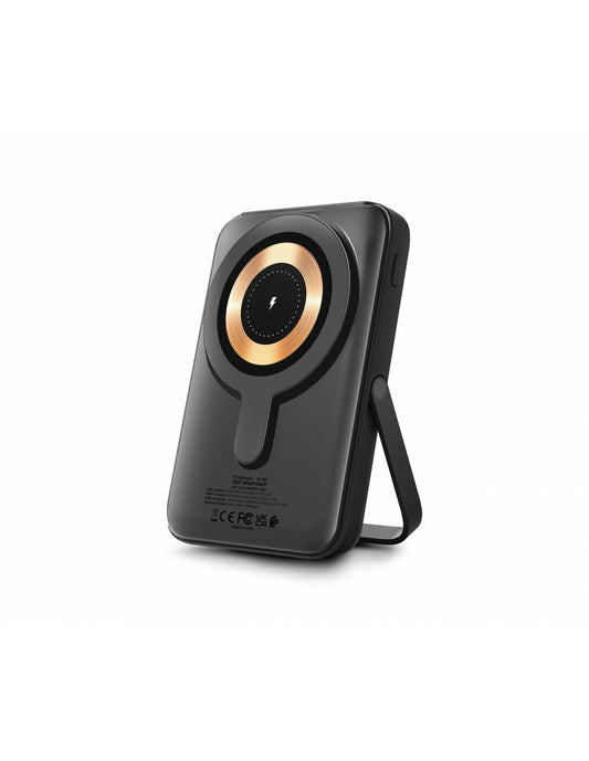 Urban Factory MAGNEE POWER: WIRELESS MAGNETIC UNIVERSAL POWERBANK 10.000MAH - CHARCOAL BLACK