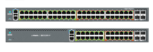 Cambium Networks MXEX3028GXPA10 network switch Managed 2.5G Ethernet (100/1000/2500) Power over Ethernet (PoE) Black