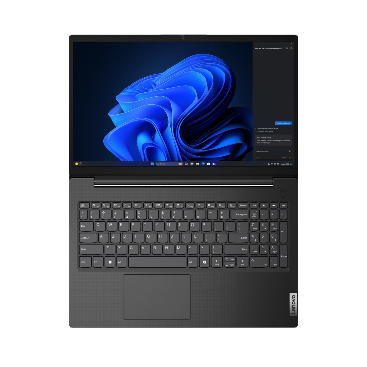Lenovo V15 G5 IRL Intel® Core™ i5 i5-13420H Laptop 39.6 cm (15.6") Full HD 32 GB DDR5-SDRAM 512 GB SSD Wi-Fi 6 (802.11ax) Windows 11 Pro German Black