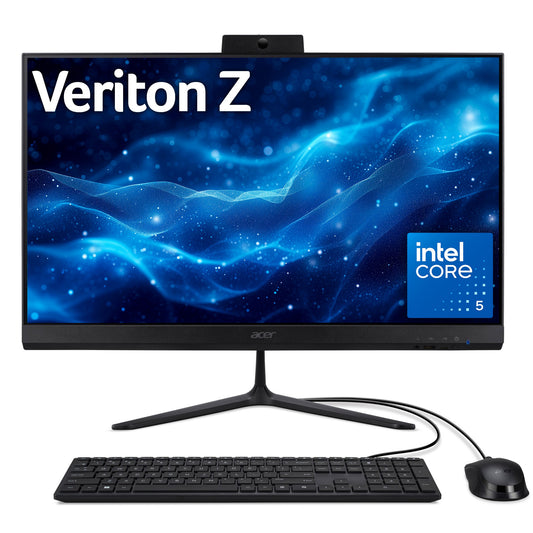 Acer Veriton Z Series AiO desktop (VZ2415G) - Intel Core 5, 16GB RAM, 512GB SSD, 120Hz 23.8" Full HD display, Windows 11