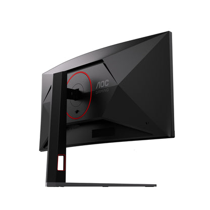 AOC G4 CU34G4CA computer monitor 86.4 cm (34") 3440 x 1440 pixels Wide Quad HD Black, Red