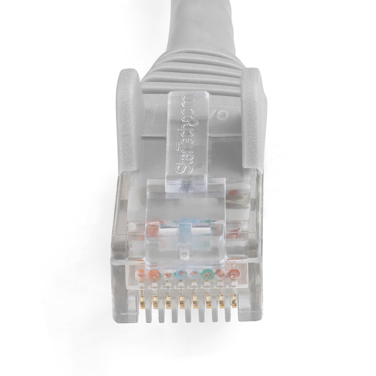 StarTech.com 15m CAT6 Ethernet Cable - LSZH (Low Smoke Zero Halogen) - 10 Gigabit 250Mhz 100W PoE RJ45 10GbE UTP Network Patch Cord Snagless with Strain Relief - Grey, CAT 6, ETL Verified, 24AWG