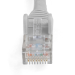 StarTech.com 15m CAT6 Ethernet Cable - LSZH (Low Smoke Zero Halogen) - 10 Gigabit 250Mhz 100W PoE RJ45 10GbE UTP Network Patch Cord Snagless with Strain Relief - Grey, CAT 6, ETL Verified, 24AWG