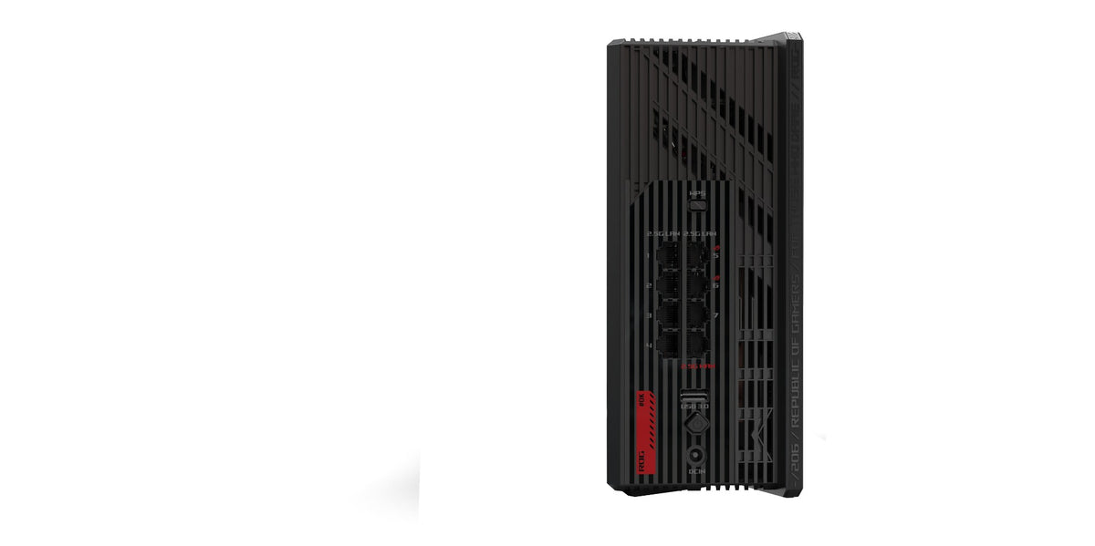 ASUS ROG Strix GS-BE18000 wireless router 2.5 Gigabit Ethernet Tri-band (2.4 GHz / 5 GHz / 6 GHz) Black