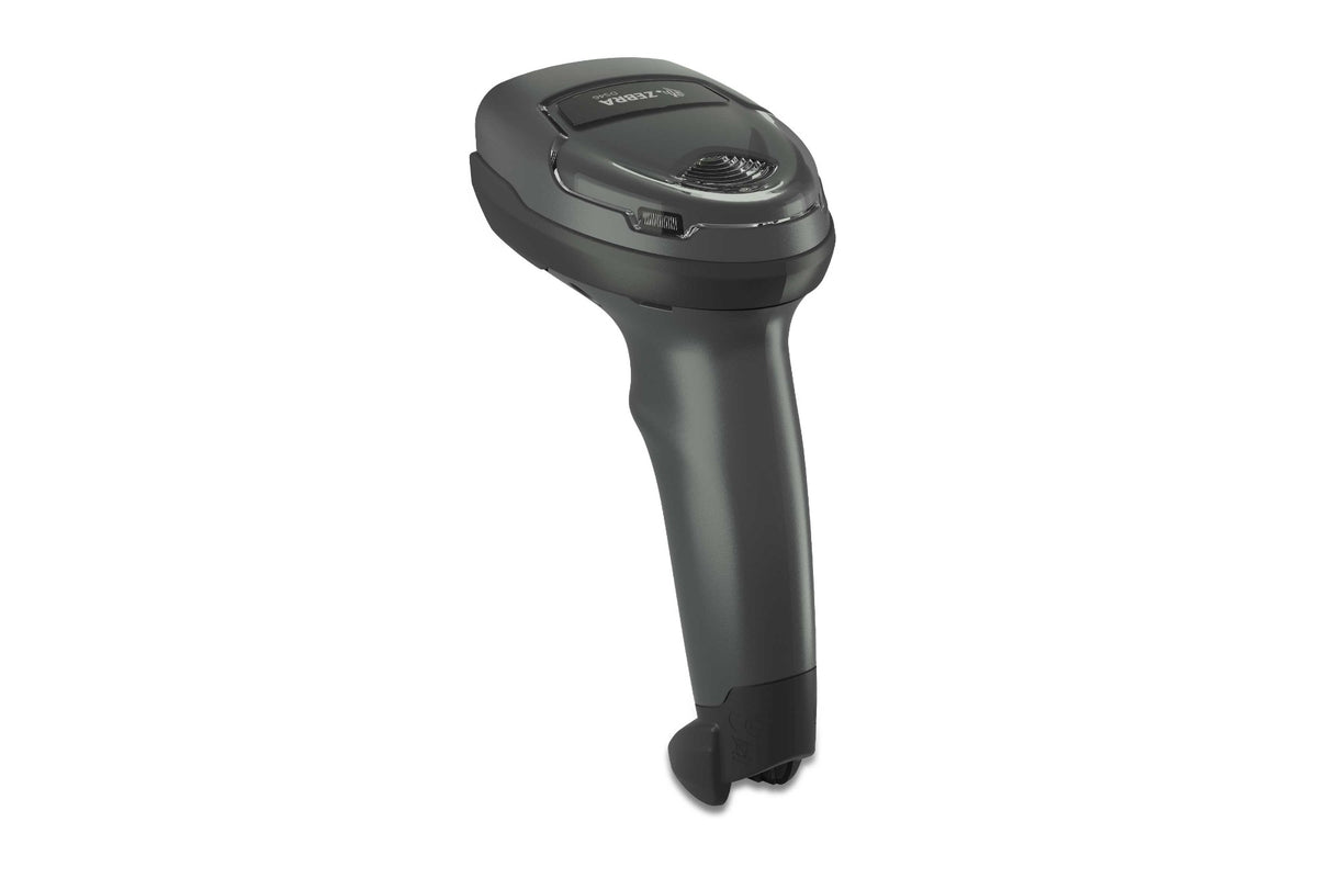 Zebra 1D/2D/OCR, 340 mA, IP52, Array Imager, Black, USB cable kit with Stand