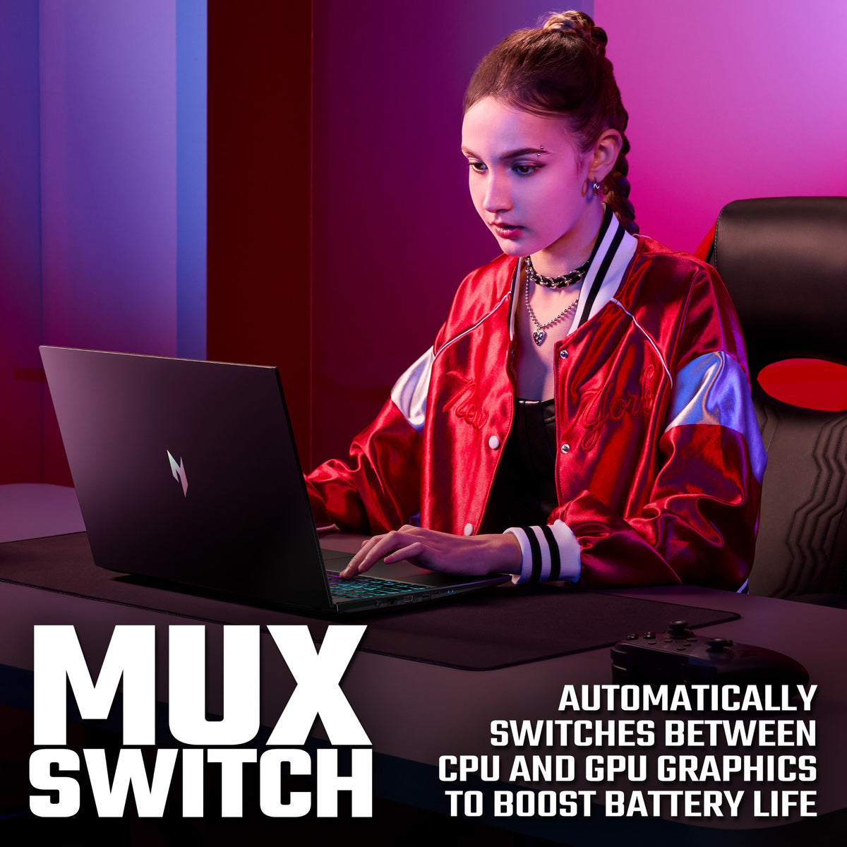 Acer Nitro V 16 V16 (ANV16-I31) gaming laptop - Intel Core 5 210H, NVIDIA RTX 5050, 16" 120Hz WUXGA (1920x1200), 16GB DDR5, 512GB SSD