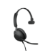 Jabra Evolve2 40 SE Headset Wired Head-band Office/Call center USB Type-C / USB Type-A Black