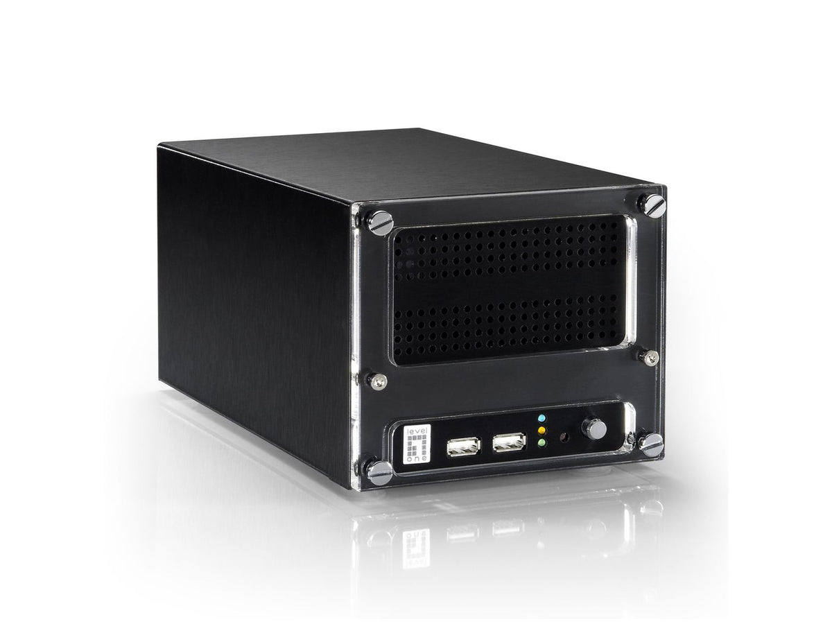 LevelOne Network Video Recorder, 4-Ch HUBBLE 4-Channel Network Video Recorder, 4 channels, 3 user(s), G.711,PCM, H.264, Embedded Linux, Multi