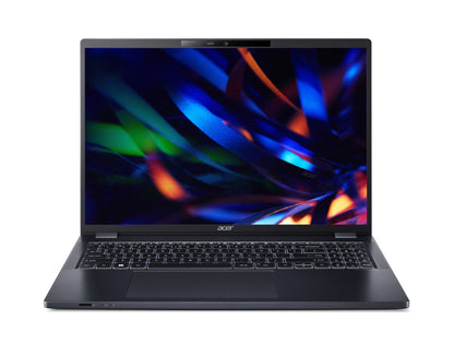 Acer TravelMate P4 TMP416-52G-TCO-51EJ Intel® Core™ i5 i5-1335U Laptop 40.6 cm (16") WUXGA 16 GB DDR4-SDRAM 512 GB SSD NVIDIA GeForce RTX 2050 Wi-Fi 6 (802.11ax) Windows 11 Pro German Blue