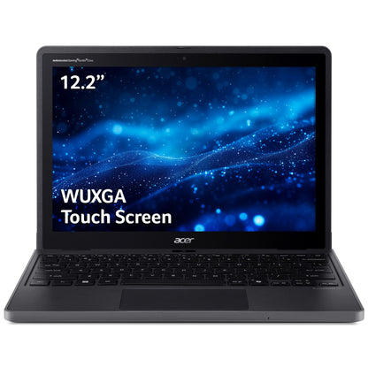 Acer TravelMate Spin B3 B3 Spin 12 convertible laptop (TMB312RN-31) - Intel N150, 8GB RAM, 256GB SSD, 12.2" WUXGA touchscreen, Windows 11