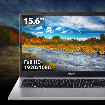 Acer Aspire Lite AL15-61P-R1JN AMD Ryzen 7 8840HS 16GB RAM 512GB SSD 15.6" Full HD Windows 11 Home Laptop - Silver