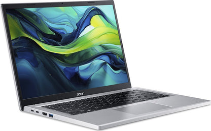 Acer Aspire Go 14 AG14-22P-R76A AMD Ryzen™ 3 7320U Laptop 35.6 cm (14") WUXGA 8 GB LPDDR5-SDRAM 128 GB SSD Wi-Fi 6 (802.11ax) Windows 11 Home in S mode US International Silver