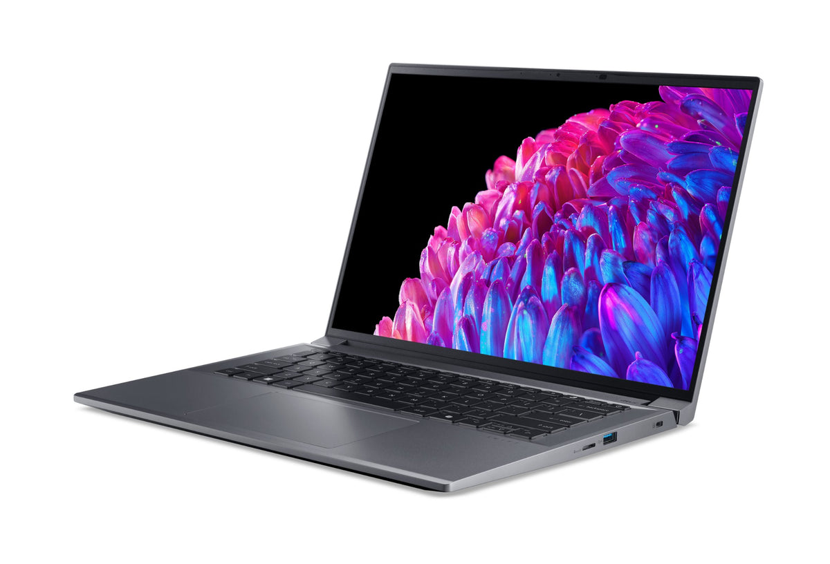 Acer Swift SFX14-72G-50P2 Intel Core Ultra 5 125H Laptop 36.8 cm (14.5") 2.8K 32 GB LPDDR5-SDRAM 1 TB SSD NVIDIA GeForce RTX 3050 Wi-Fi 6 (802.11ax) Windows 11 Pro Grey