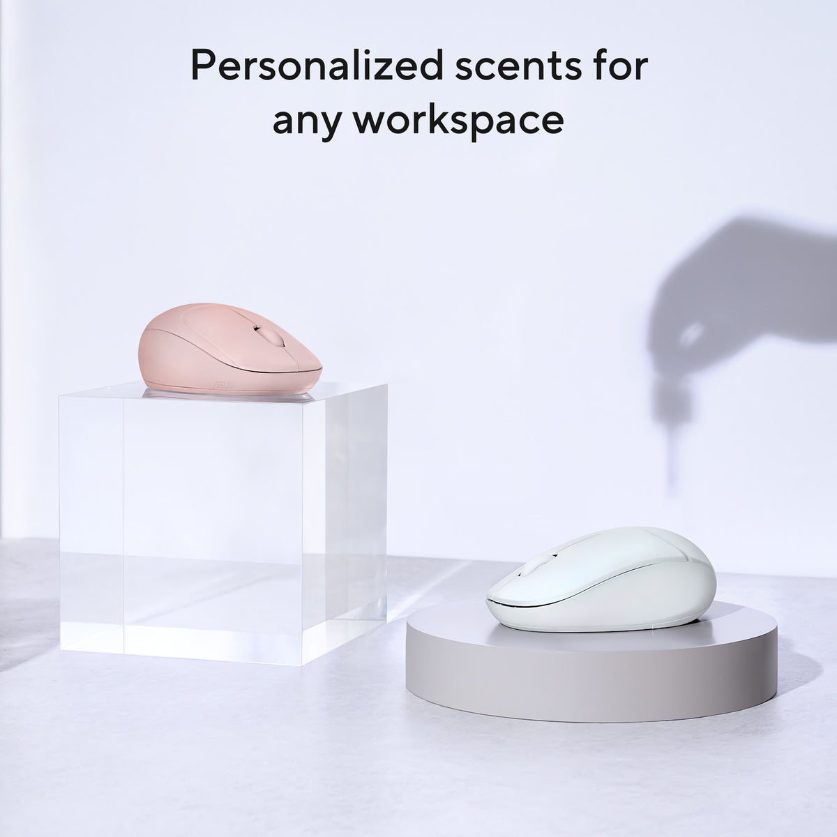 ASUS Fragrance MD101 mouse Home Ambidextrous RF Wireless + Bluetooth Optical 2400 DPI