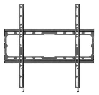 Manhattan Wall Mount for TV & Monitors (Fixed), For screens 32" to 55", VESA compatibility: all between 200x200mm to 400x400mm - check the dimensions of the four mounting holes on back of screen to ensure it fits, Max 40kg, Black, Bracket