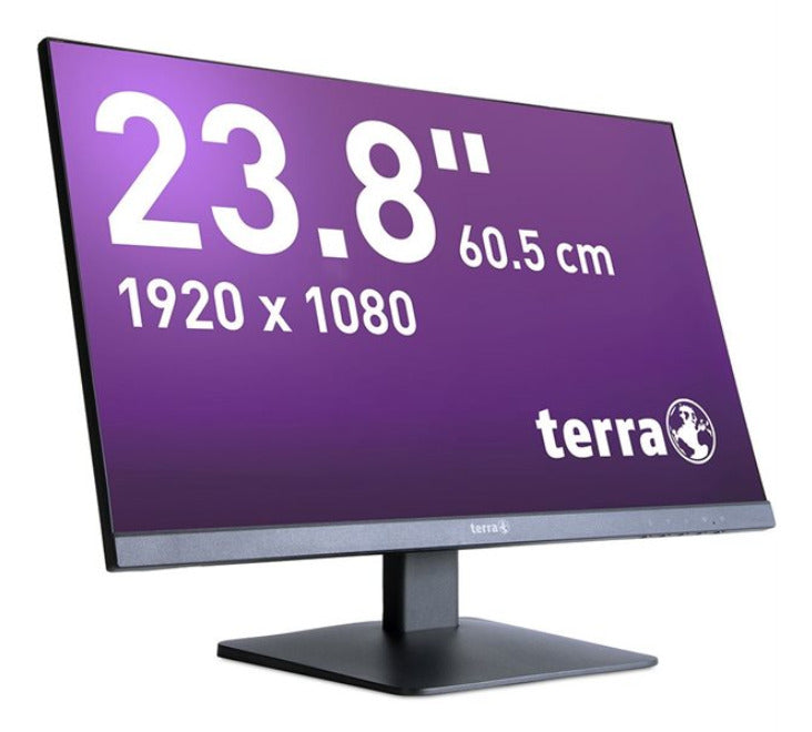 TERRA 3030261 computer monitor 60.5 cm (23.8") 1920 x 1080 pixels Full HD LCD Black