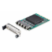 StarTech.com 4-Port RJ45 Gigabit OCP 3.0 Server Network Card w/Intel® I350-AM4, SFF 4C+ Compatible, Multi-Speed Ethernet, PCIe 3.0, LAN Transformer, NIC w/PXE/9K