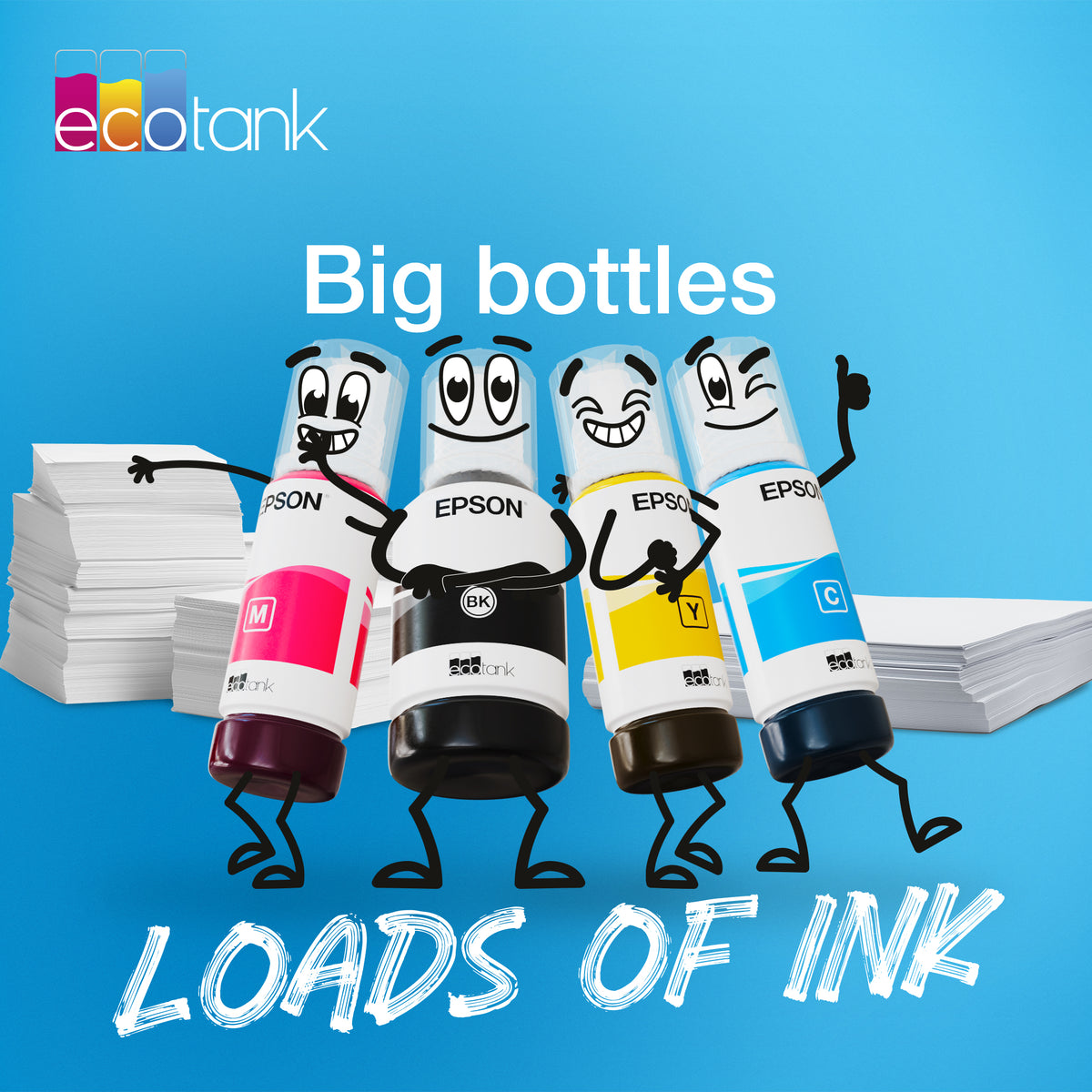 Epson C13T06B640/113 Ink bottle multi pack Bk,C,M,Y 1x127ml + 3x70ml Pack=4 for Epson ET-5150/5800