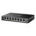 TP-Link Omada ES208GP network switch Managed L2 Gigabit Ethernet (10/100/1000) Power over Ethernet (PoE) DIN rail Black