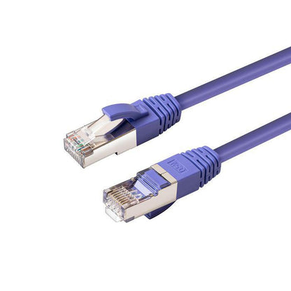 Microconnect SSTP60015P networking cable Purple 0.15 m Cat6 S/FTP (S-STP) Round