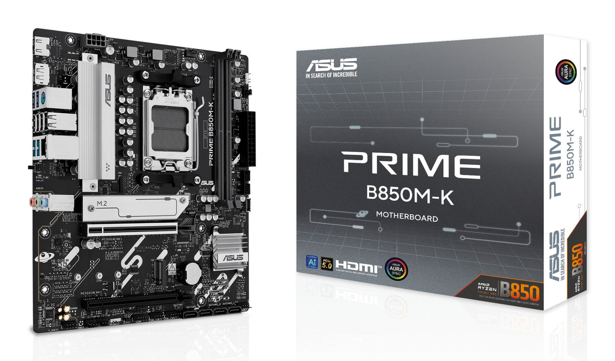 ASUS PRIME B850M-K AMD B850 Socket AM5 micro ATX