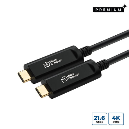 Microconnect USB3.1CC20OP USB cable 20 m USB C Black