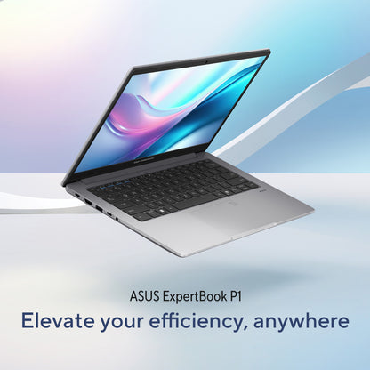 ASUS ExpertBook P1 P1403CV-515X Intel Core 5 210H Laptop 35.6 cm (14") Full HD 16 GB DDR5-SDRAM 512 GB SSD Wi-Fi 6 (802.11ax) Windows 11 Pro Grey