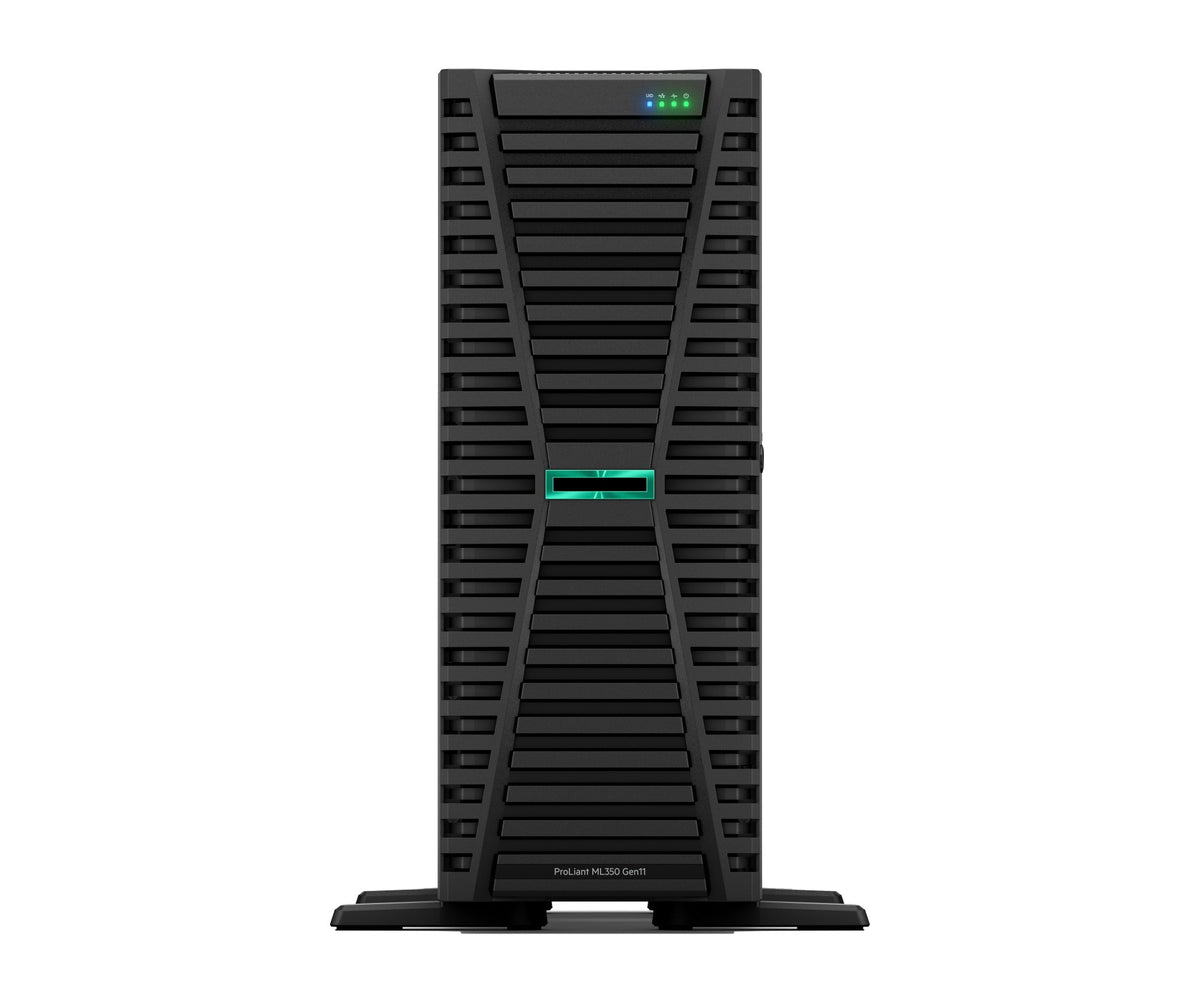 HPE ProLiant ML350 Gen11 4509Y 2.6GHz 8c 1P 2x32GB-R 8SFF MR408i-o 2x480GB SSD 2x1000W PS EU Server