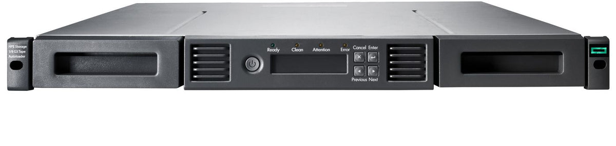 Hewlett Packard Enterprise Storage Msl 1/8 Tape Autoloader 1X Msl Lto-9 Sas Drive 5X Lto-9 45Tb Data Cartridges