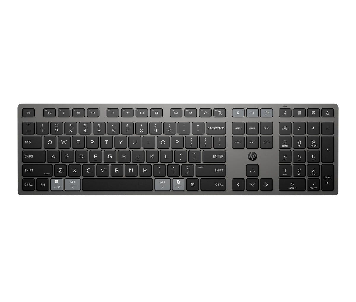 HP 720 Multi-Device Rechargeable Wireless Keyboard