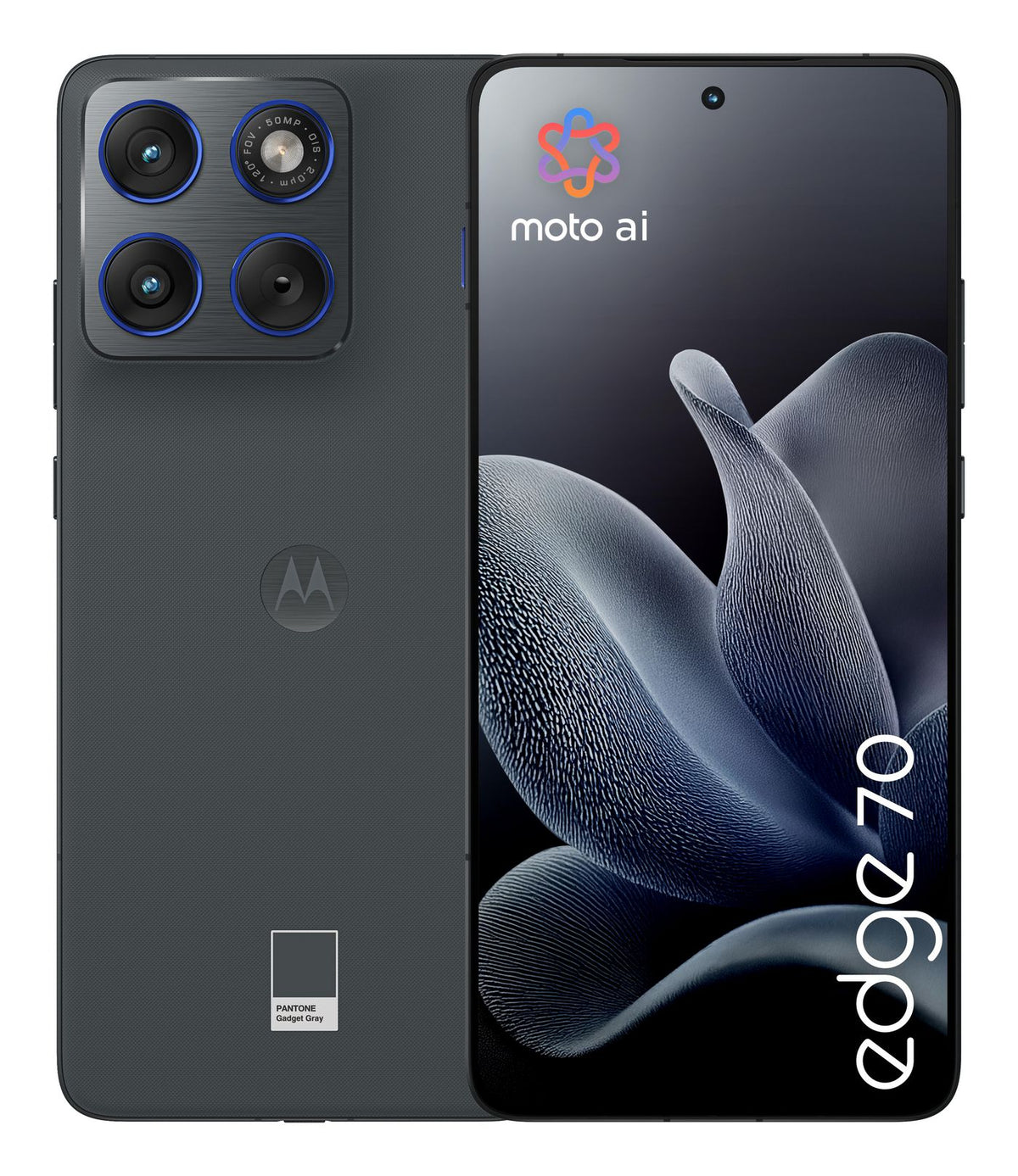 Motorola Edge 70 17 Cm (6.7") Dual Sim Android 16.0 5G Usb Type-C 8 Gb 256 Gb 4800 Mah Grey