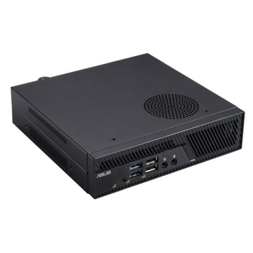 Asus Mini PC PB63 Barebone (PB63-B-B3075MH), i3-13100, DDR5, 2.5"/M.2, HDMI, 2 DP, USB-C, GB LAN, Wi-Fi 6E, VESA - No RAM, Storage or O/S