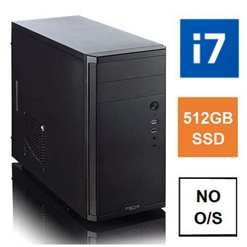 Euro IT MATX Tower PC, Fractal Core 1100 Case, i7-12700, 8GB 3200MHz, 512GB SSD, Bequiet 550W, No Optical, KB & Mouse, No Operating System