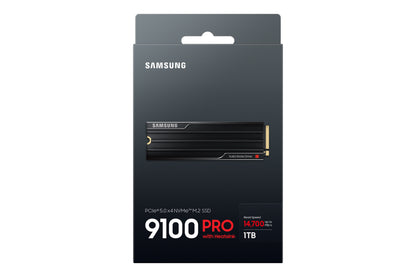 Samsung 9100 PRO Heatsink PCIe® 5.0 NVMe™ M.2 SSD - 1 TB