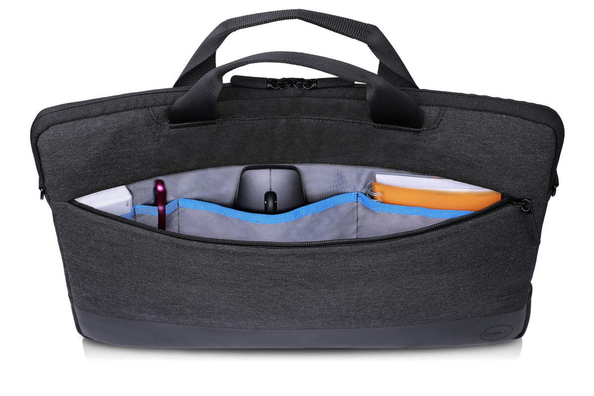 DELL PF-SL-BK-4-17 laptop case 35.6 cm (14") Sleeve case Black, Grey