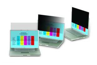 3M Privacy Filter 15.6" 16:9 AntiGlare, Frameless, Black Screen Attachment: Attachment Strips and Slide Mount Tabs