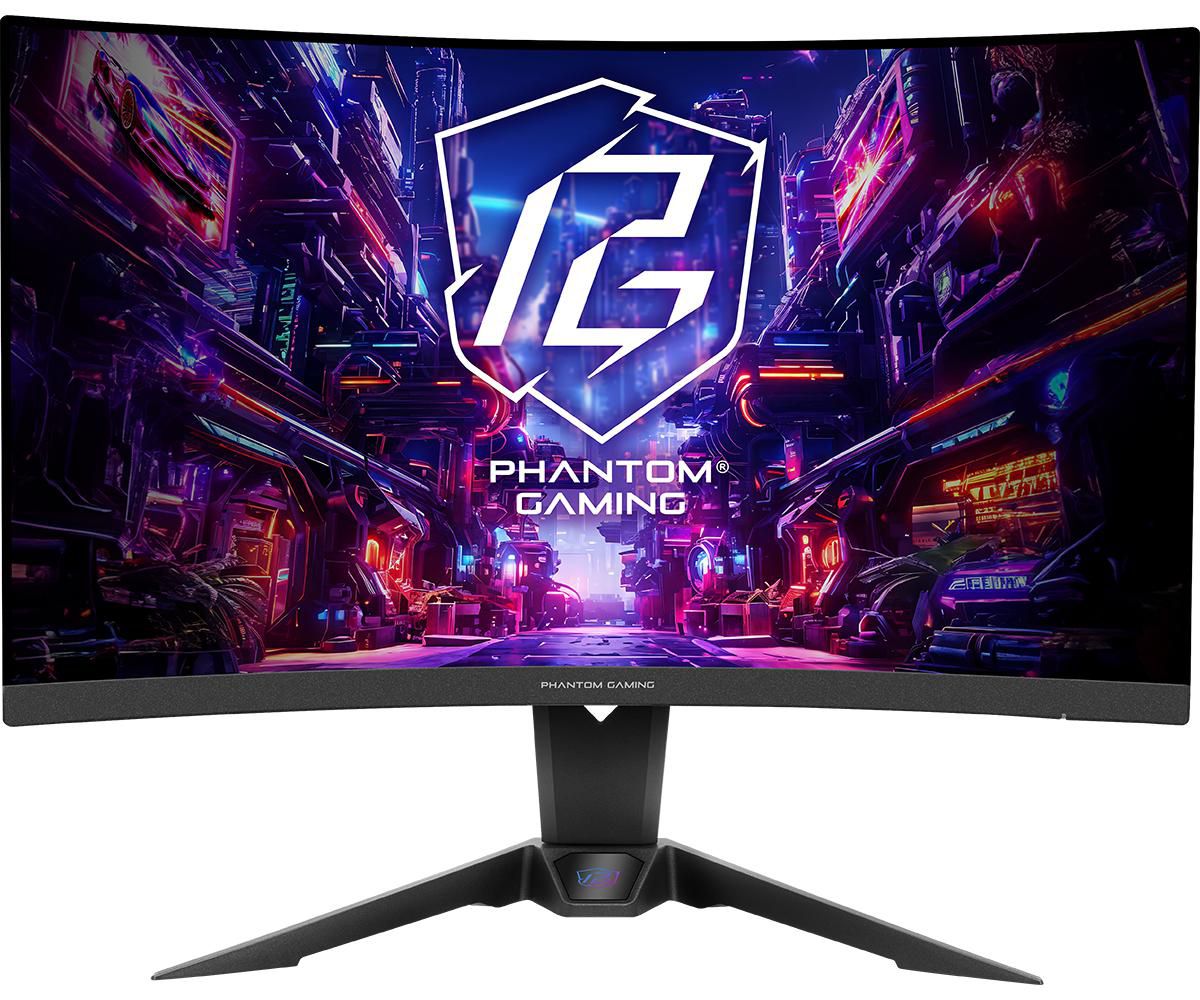 Asrock Phantom Gaming Computer Monitor 68.6 Cm (27") 2560 X 1440 Pixels Quad Hd Led Black