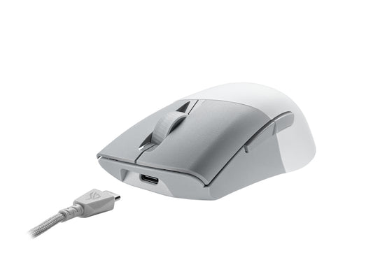 ASUS ROG Keris Wireless AimPoint mouse Gaming Right-hand RF Wireless + Bluetooth + USB Type-C Optical 36000 DPI